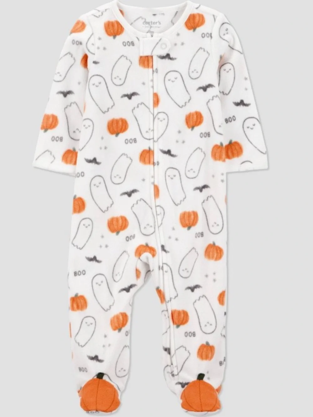 💚🎃 NWT Carter’s Halloween Sleeper Bundle - Newborn - Set Of 3 - Lil Pumpkin 🎃💚